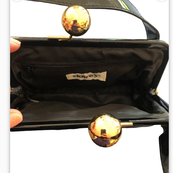 Patent leather evening bag - Picture 3 of 3